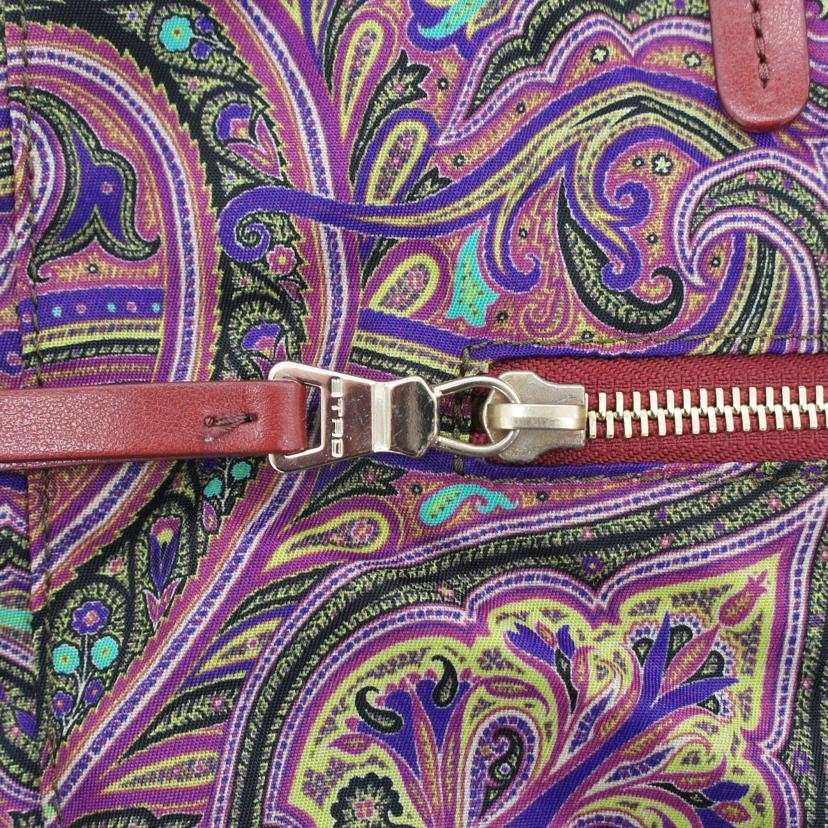 ETRO エトロ/ペイズリー柄／ナイロンリバーシブルトートバッグ//Aランク/18