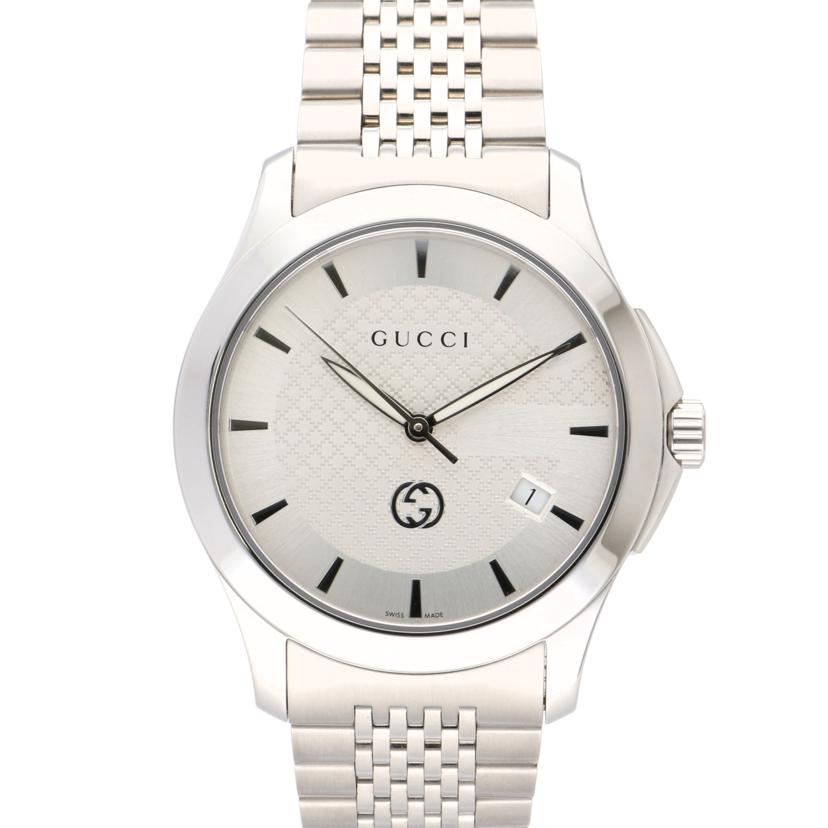 GUCCI グッチ/Gタイムレス／メンズ／クオーツ/YA1264174//184*****/Aランク/09