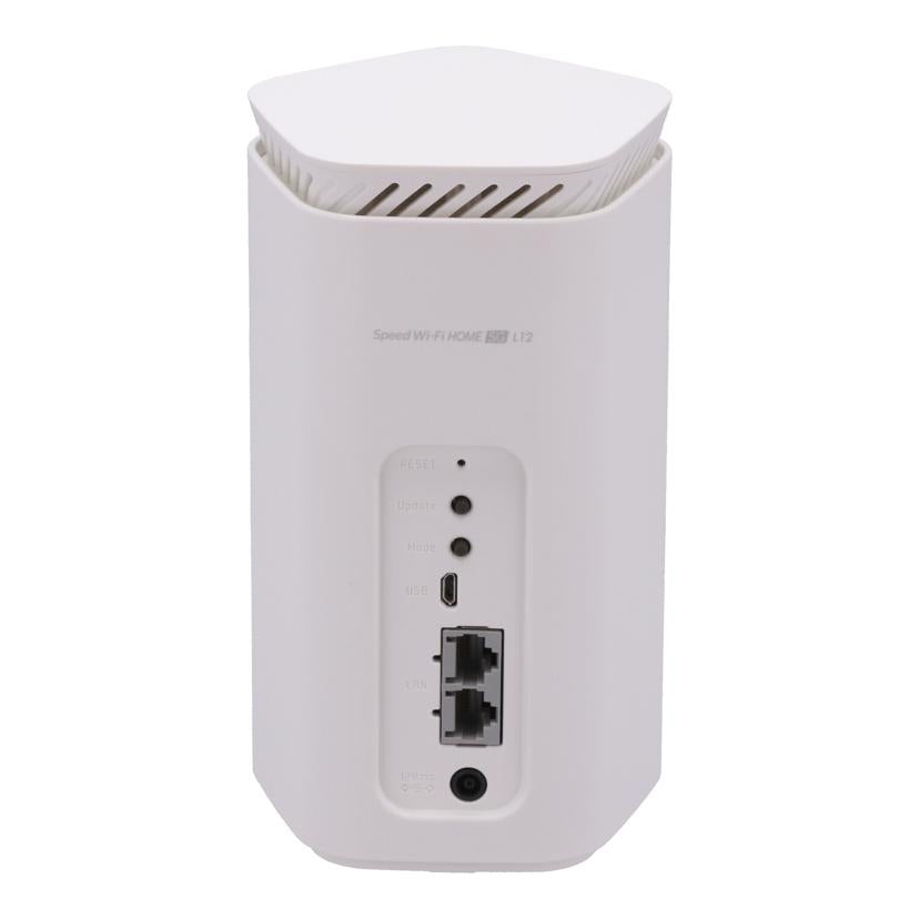 NEC　au 日本電気　/5Gホームルーター／Speed　Wi－Fi　HOME　5G　L12/NAR02SWU//358692172681936/Bランク/69