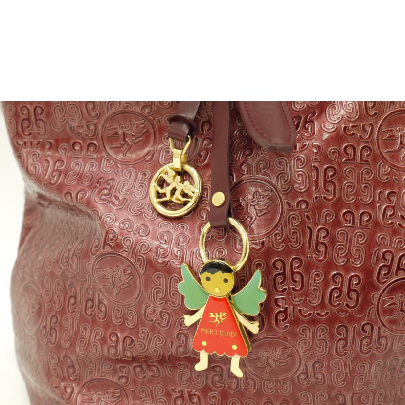 最終値下げ❣️極美品❣️PIERO GUIDI ピエログイディ レザー トートバッグ PIERO GUIDI ピエログイディ トートバッグ 良好 パープル PVC
