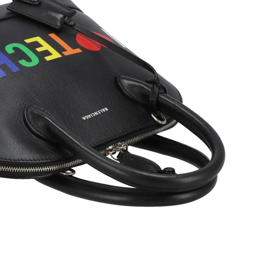 BALENCIAGA バレンシアガ/ヴィルトップハンドルS/ロゴハンドバック/ストラップ欠品/550645 //100**********/Bランク/40