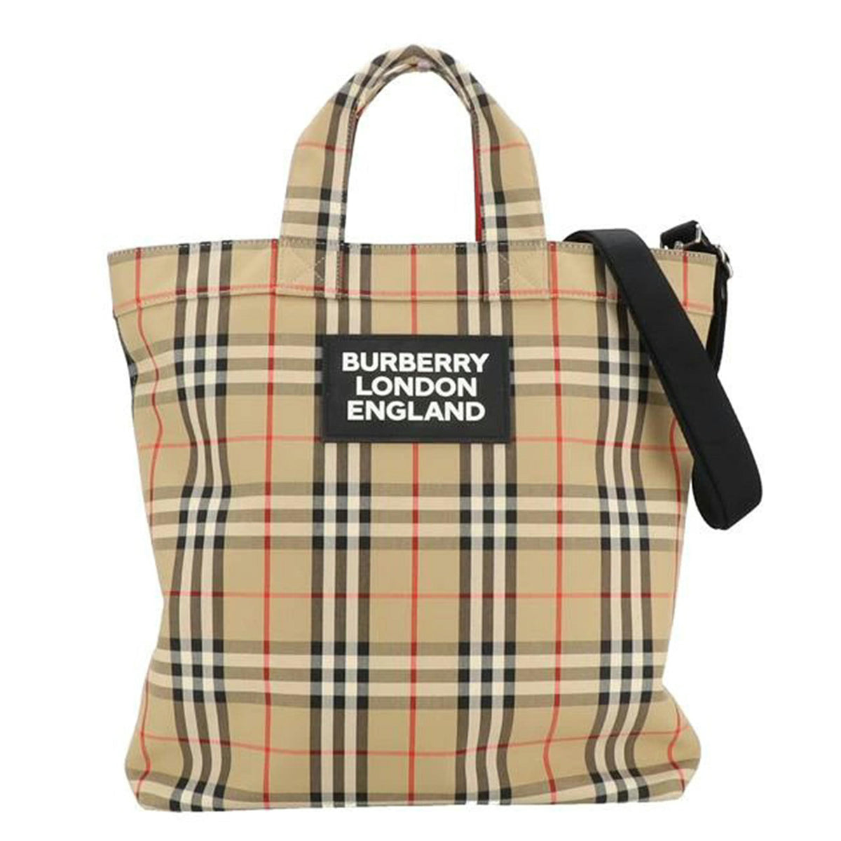 BURBERRY バーバリー/ミディアムロゴプリントECONYLトートバッグ/8017740//CNS*********/Aランク/40