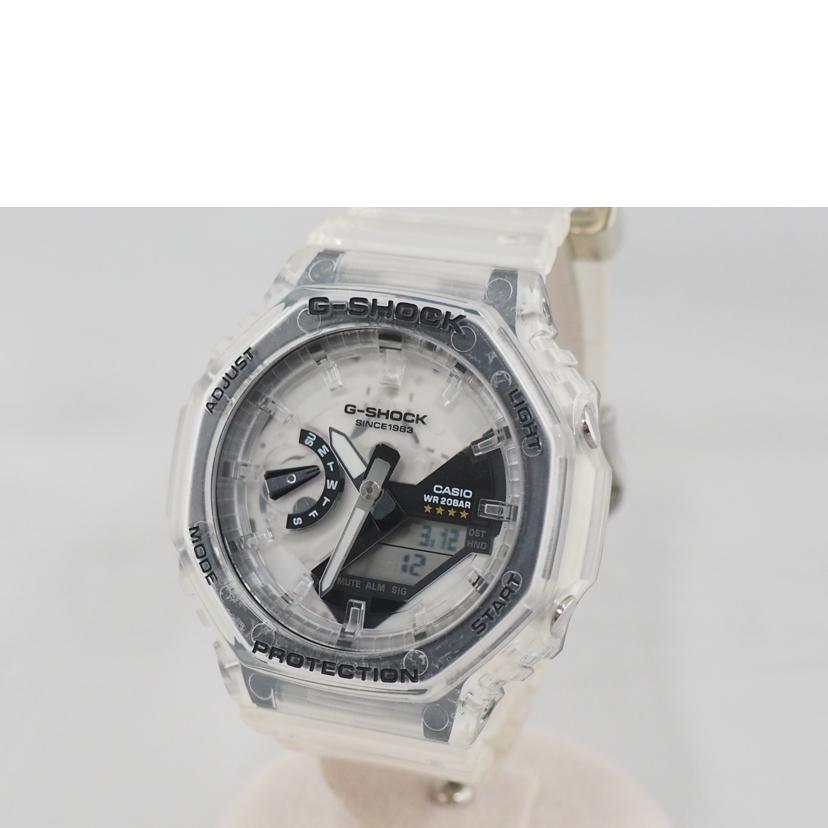 ＣＡＳＩＯ カシオ/Ｇ－ＳＨＯＣＫ４０ｔｈ　Ｃｌｅａｒ　Ｒｅｍｉｘ／クオーツ/GA-2140RX-7AJF//Aランク/79