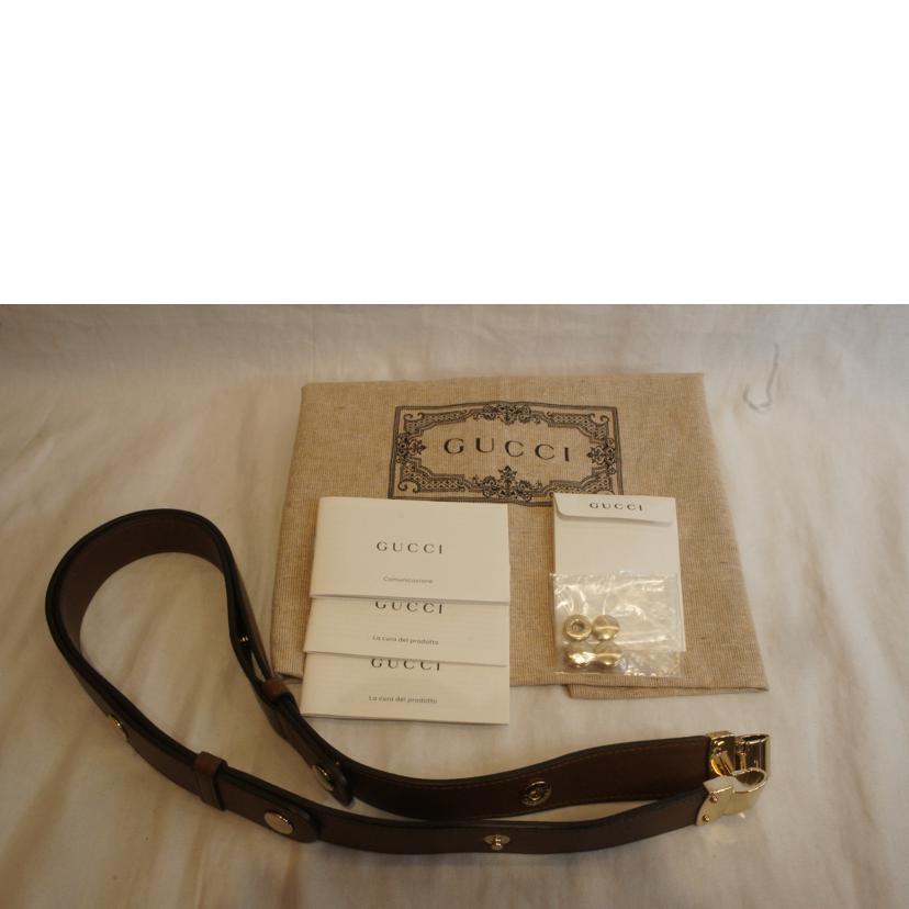GUCCI グッチ/アタッシェスモールスウェードショルダー/699409//520***/SAランク/92