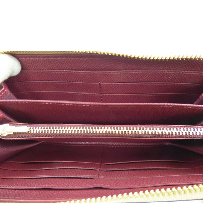 COACH ｺｰﾁ/ラウンド長財布／ベージュ／カーフ/C3411//168*/Aランク/64