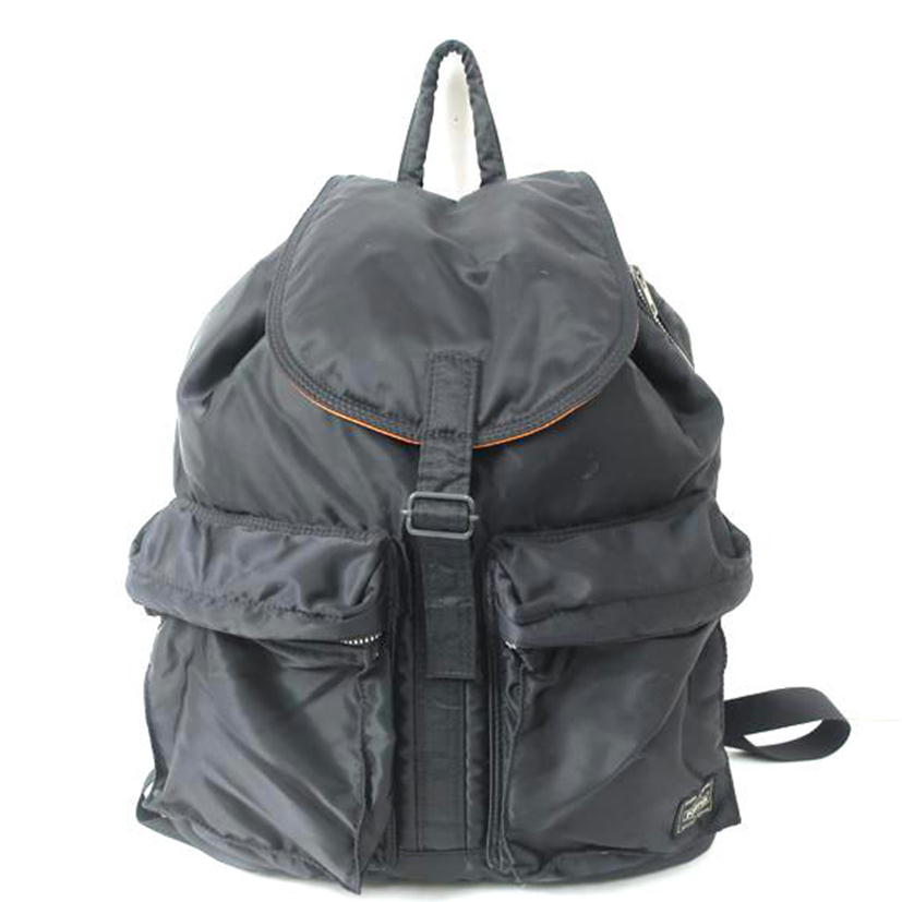 ＰＯＲＴＥＲ ポーター/リュックサック　ナイロン　ブラック　オレンジ//Bランク/65