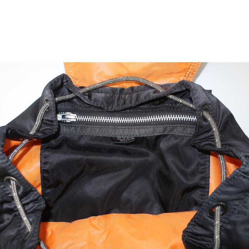 ＰＯＲＴＥＲ ポーター/リュックサック　ナイロン　ブラック　オレンジ//Bランク/65