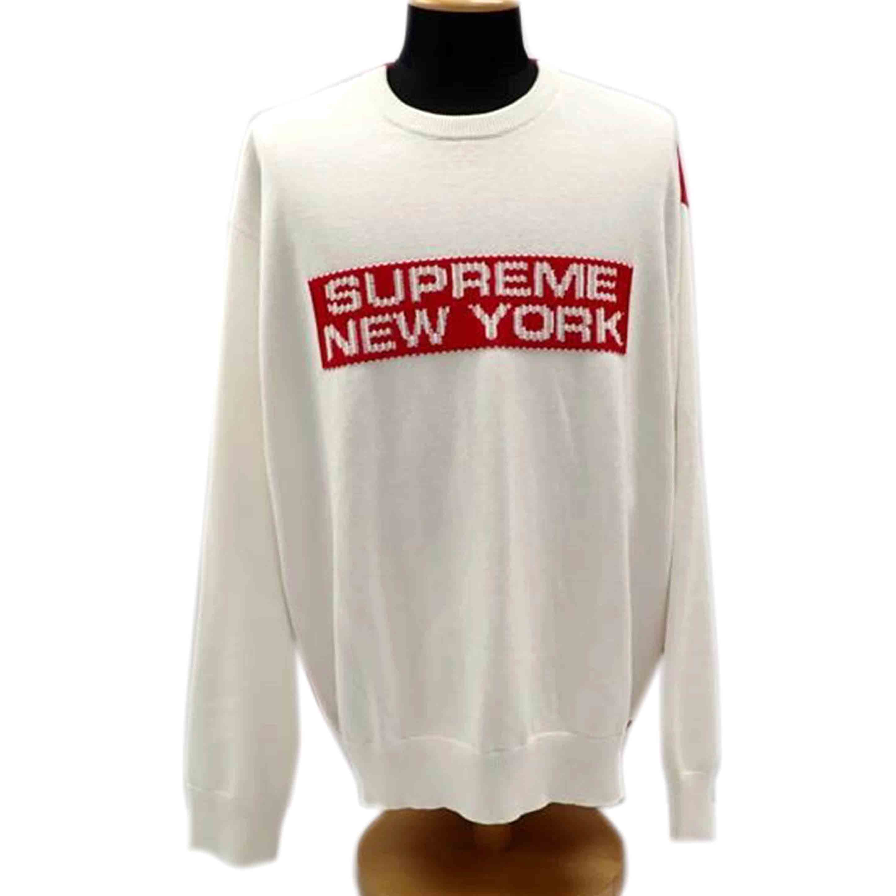 Supreme　 シュプリーム/★Supreme　ニューヨークニット//XL/ABランク/62