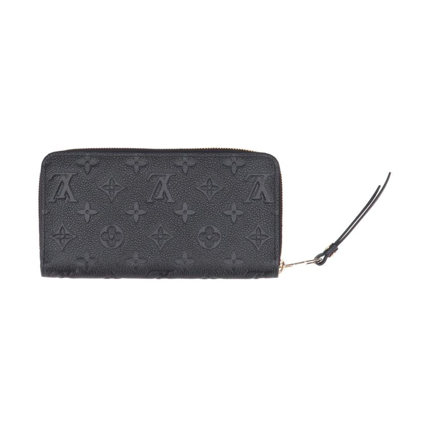 LOUIS VUITTON ルイヴイトン/ジッピーウォレット ノワール/モノグラム・アンプラント/M61864//RFI*****/Aランク/93