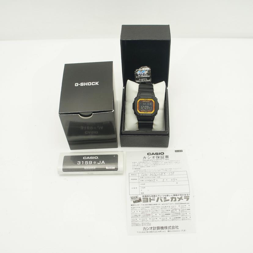 CASIO カシオ/G－SHOCK・スポーティミックス／電波ソーラー/GW-M5610BY-1JF//302*****/Aランク/75
