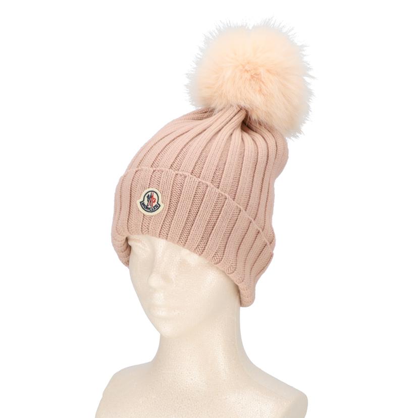 MONCLER モンクレール/BERRETTO　ファー付きニット帽/H20933B00028 A9327//Aランク/91