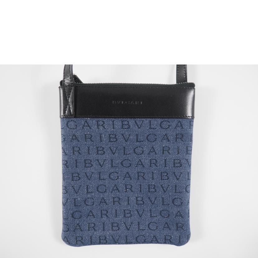 ＢＶＬＧＡＲＩ/ショルダーポシェット　ロゴマニアデニムブルー//Bランク/79