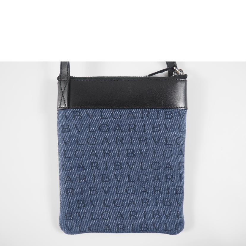 ＢＶＬＧＡＲＩ/ショルダーポシェット　ロゴマニアデニムブルー//Bランク/79