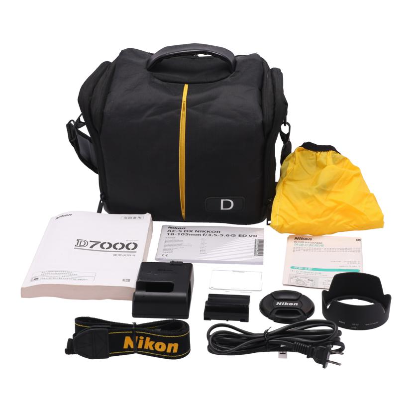 Nikon ニコン　/デジタル一眼　レンズキット/D7000 18-105VR ﾚﾝｽﾞｷｯﾄ//9463055/Bランク/82