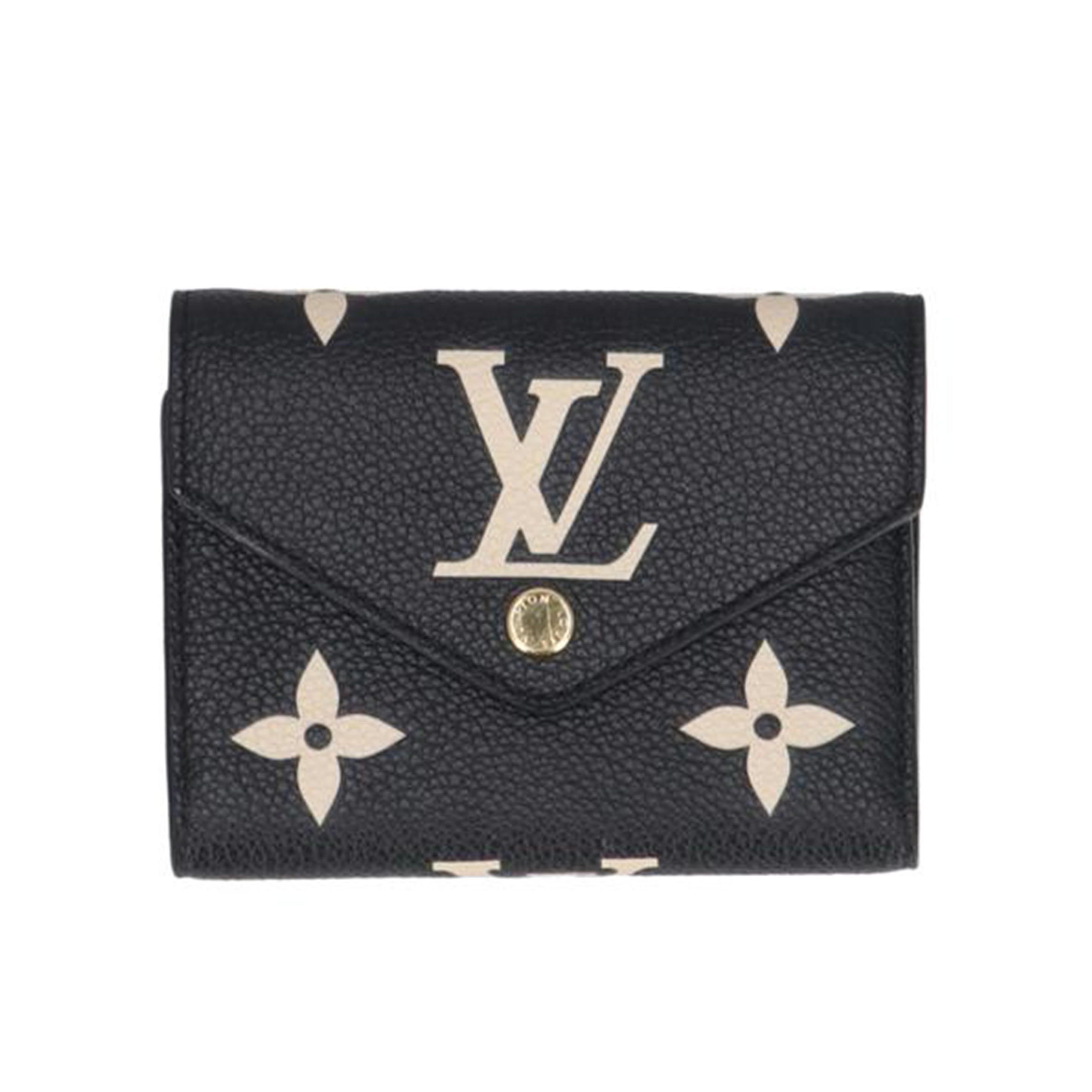 LOUIS VUITTON ルイヴイトン/ポルトフォイユ・ヴィクトリーヌ　ブラック／　モノグラム・アンプラント/M80968//RFI****/ABランク/93
