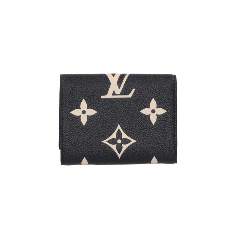 LOUIS VUITTON ルイヴイトン/ポルトフォイユ・ヴィクトリーヌ　ブラック／　モノグラム・アンプラント/M80968//RFI****/ABランク/93