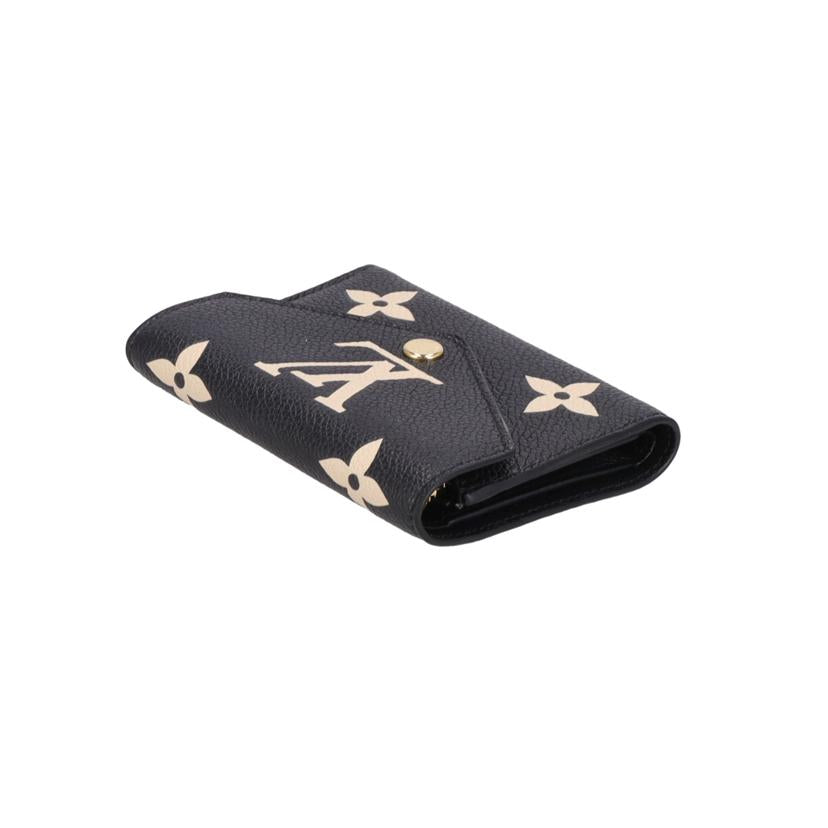 LOUIS VUITTON ルイヴイトン/ポルトフォイユ・ヴィクトリーヌ　ブラック／　モノグラム・アンプラント/M80968//RFI****/ABランク/93