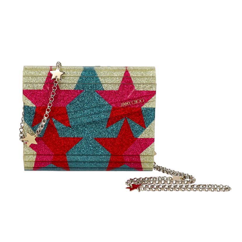 JIMMY　CHOO ジミーチュウ/キャンディグリッターショルダーバッグ//ABランク/19