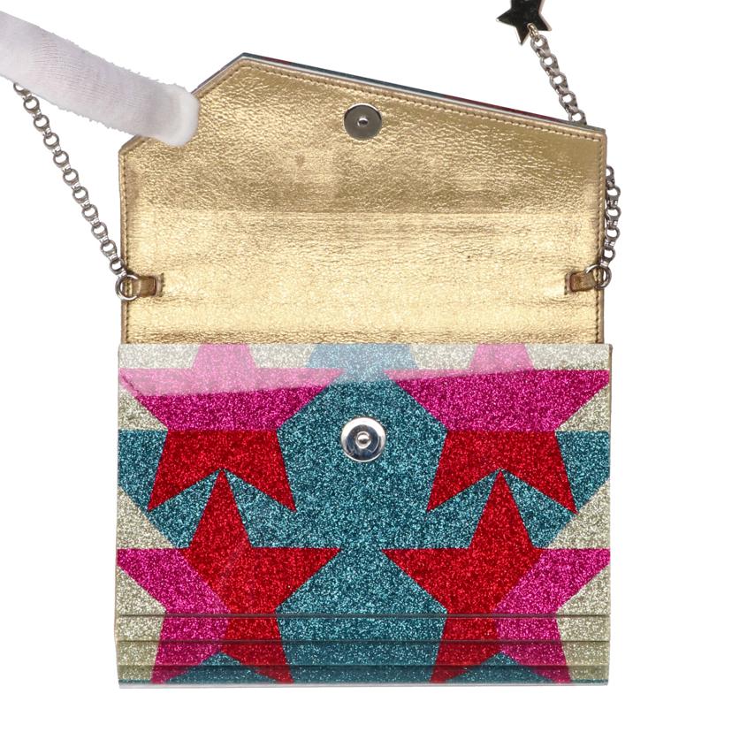 JIMMY　CHOO ジミーチュウ/キャンディグリッターショルダーバッグ//ABランク/19