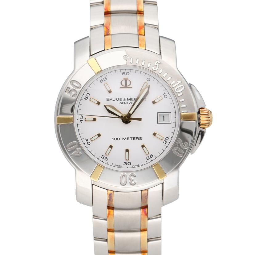 BAUME　＆　MERCIER/ケープランドダイバー　K18×SS／クオーツ/65423//361****/Aランク/67