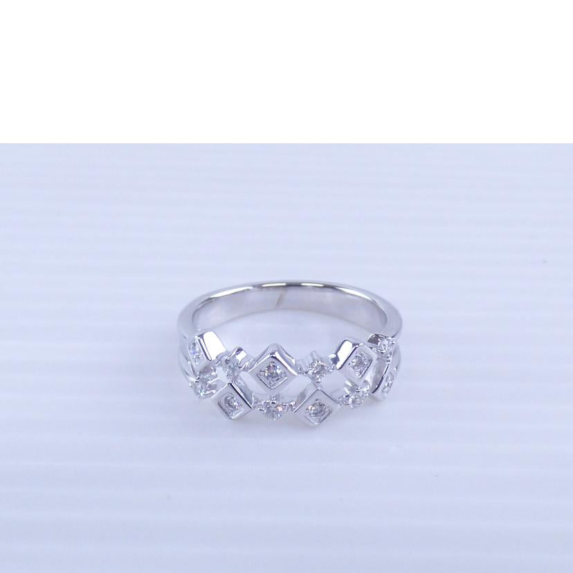 TASAKI タサキ/K18WGダイヤリング0．16ct//ABランク/64