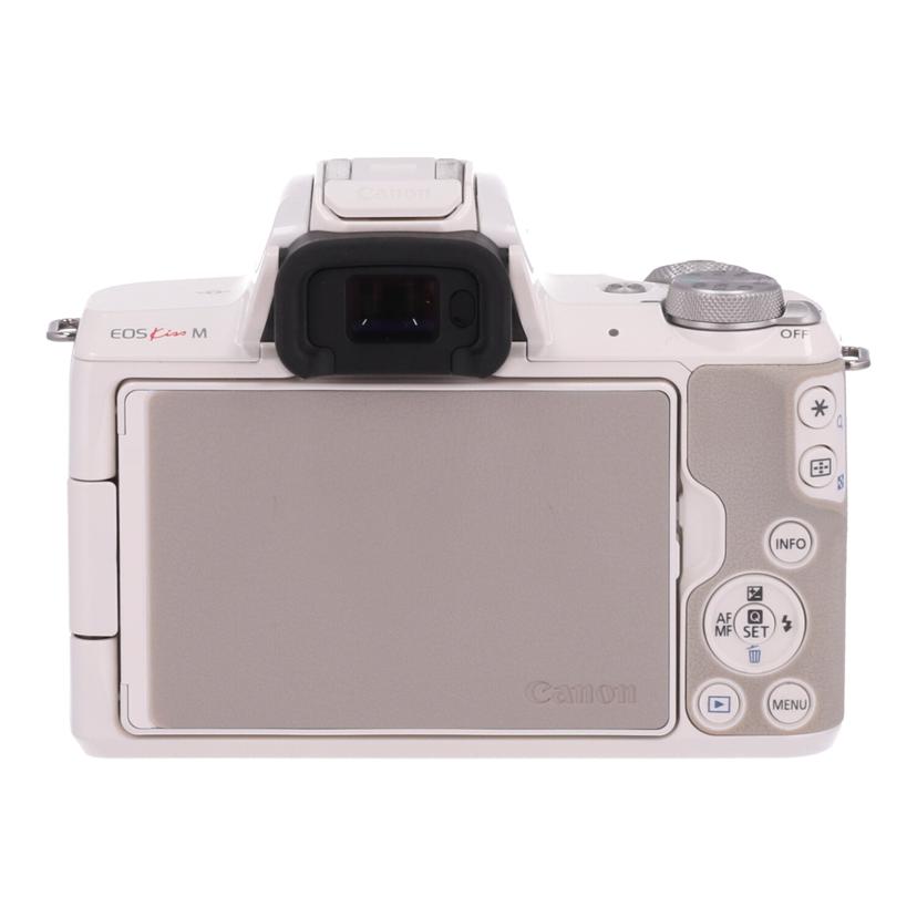 Canon キヤノン　/ミラーレス一眼　ダブルズームキット/EOS Kiss M  ﾀﾞﾌﾞﾙｽﾞｰﾑｷｯﾄ//831037002336/Bランク/69