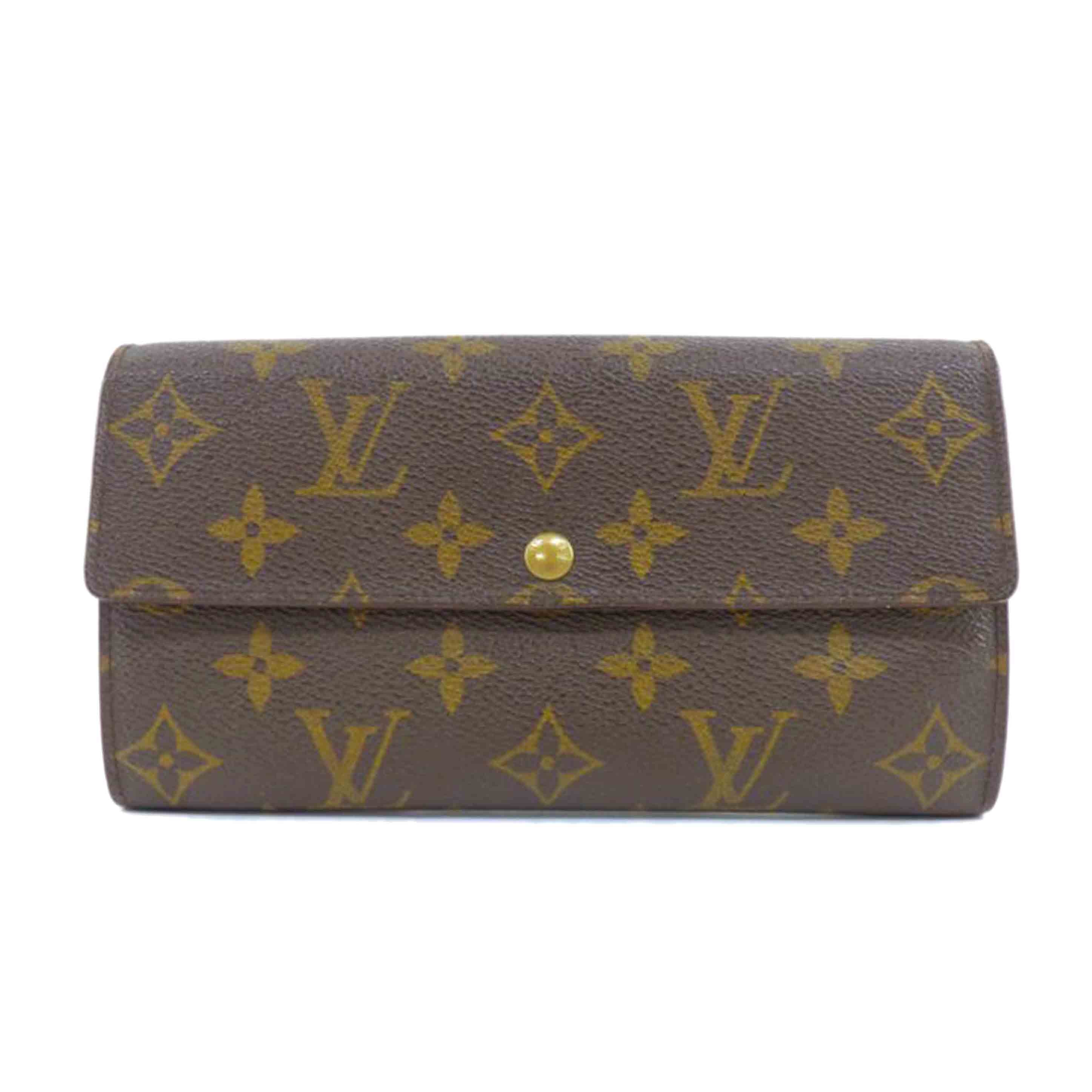 LOUIS　VUITTON ルイ・ヴィトン/モノグラム／ポルトモネクレディ/M61725//TH0***/Bランク/64