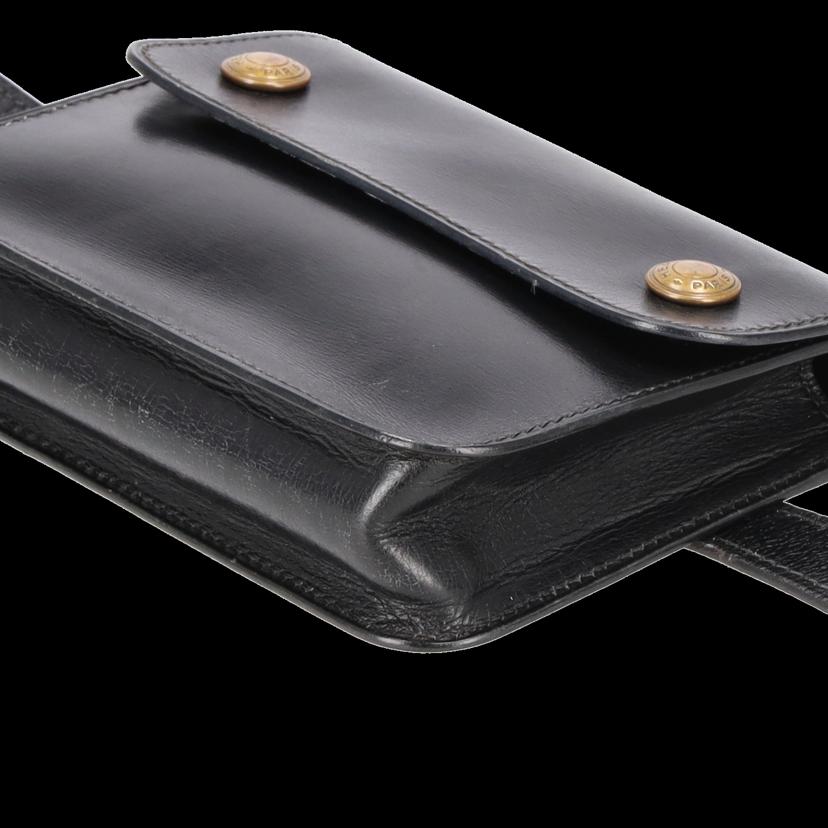 HERMES　 エルメス/ポシェット・グリーン／ボックスカーフ//○V/ABランク/75