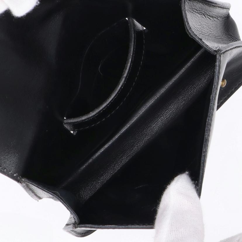 HERMES　 エルメス/ポシェット・グリーン／ボックスカーフ//○V/ABランク/75