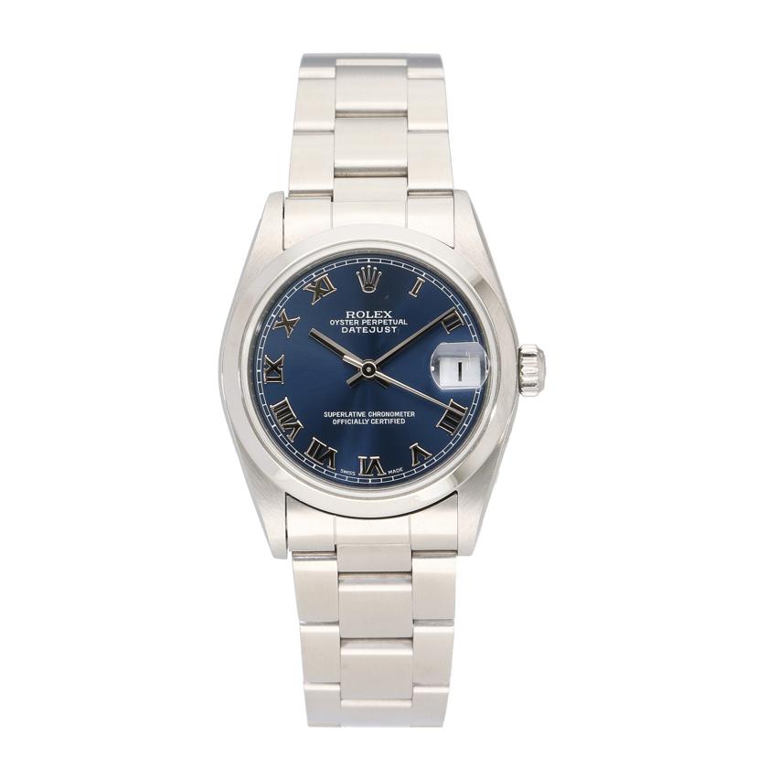 ROLEX ロレックス/DATE　JUST／ボーイズ／ブルー文字盤/78240//P79****/Aランク/77