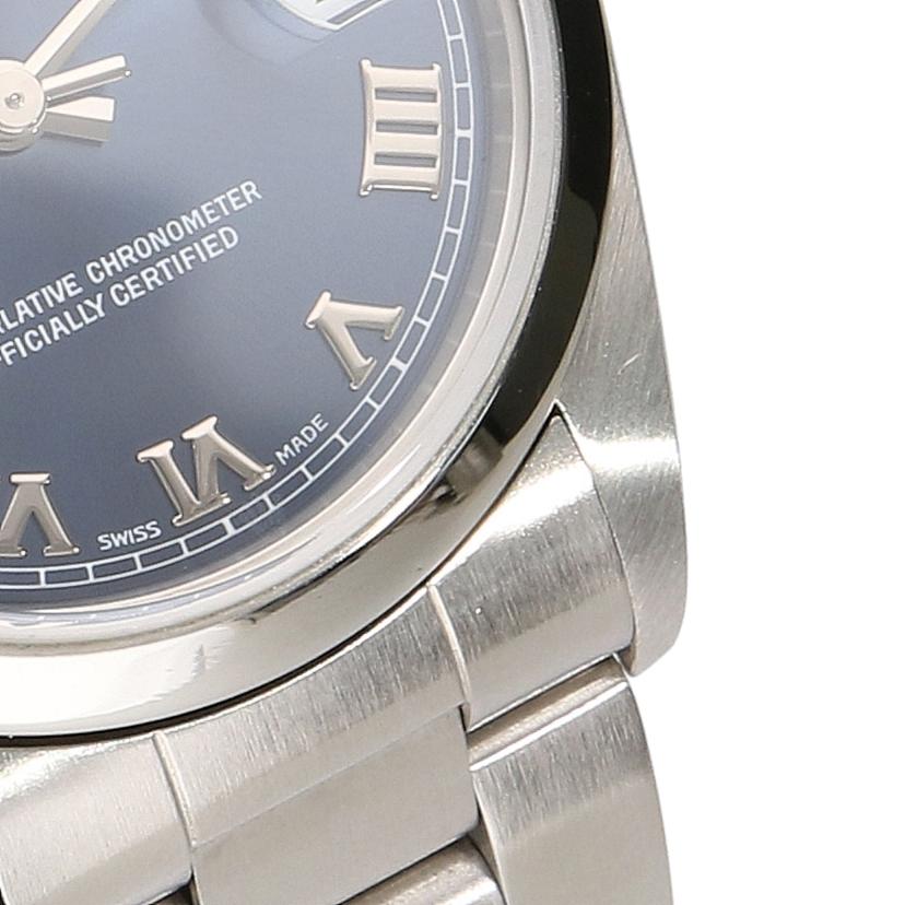 ROLEX ロレックス/DATE　JUST／ボーイズ／ブルー文字盤/78240//P79****/Aランク/77