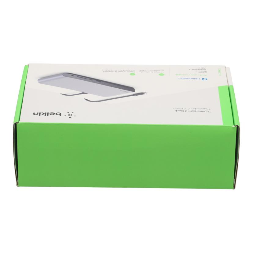 Belkin ベルキン　/Thunderbolt　3Dock未使用/F4U097JA//32B01ESB903339/Sランク/84