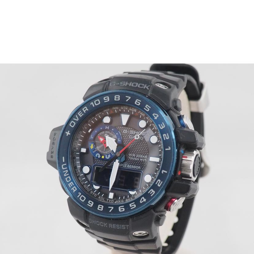 ＣＡＳＩＯ　 カシオ/ＧＳＨＯＣＫ　ＧＵＬＦＭＡＳＴＥＲソーラー電波/GWN-1000B-1BJF//Bランク/79