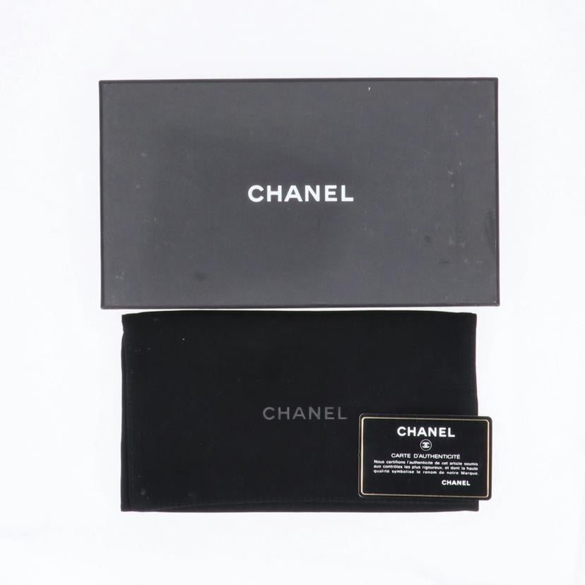 CHANEL シャネル/ボ－イシャネルZIPラウンド長財布//275*****/ABランク/93