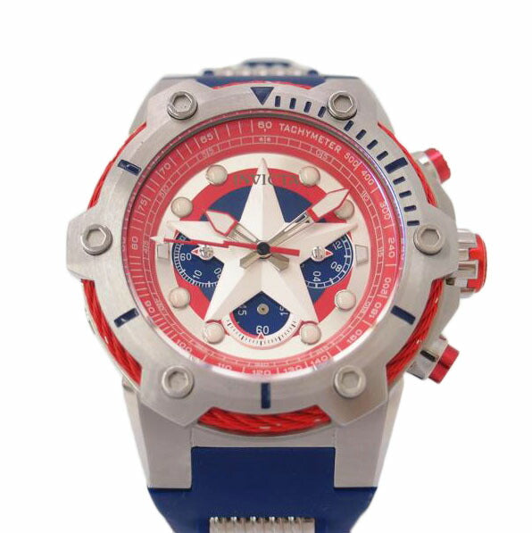 INVICTA インヴィクタ/INVICTA／キャプテンアメリカ／クロノグラフ／クォーツ/26894//093******/ABランク/69