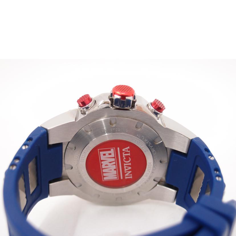 INVICTA インヴィクタ/INVICTA／キャプテンアメリカ／クロノグラフ／クォーツ/26894//093******/ABランク/69