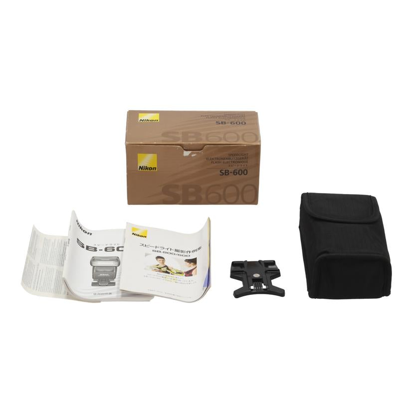 Nikon ニコン　/フラッシュ／スピードライト/SB-600 SPEEDLIGHT//2064325/Bランク/19