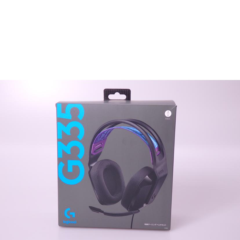 logicool ロジクール/有線ゲーミングヘッドセット/G335BK//2452MEJ2TEP9/Bランク/76