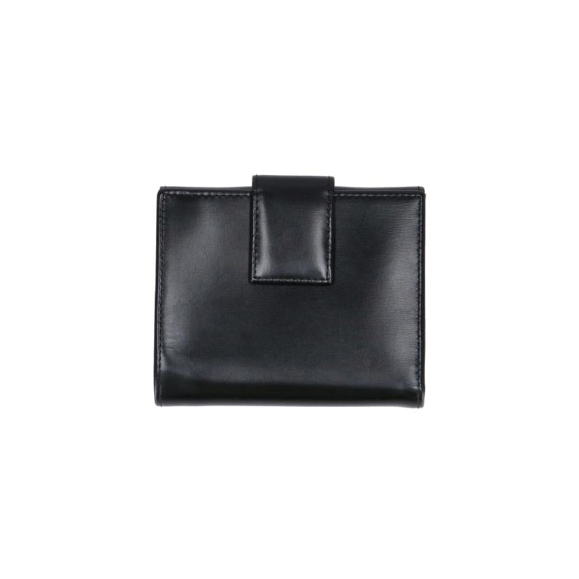 GUCCI グッチ/Wホック／GGコンパクトウォレット／ブラック/035 2888//224*/Aランク/18