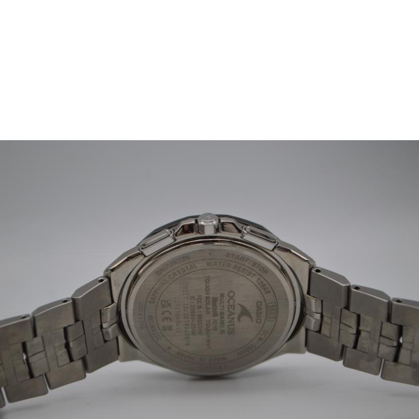 CASIO カシオ/OCEANUS　マンタ電波ソーラー／世界限定1200本/OCW-S5000MB-1AJF//001*****/ABランク/89