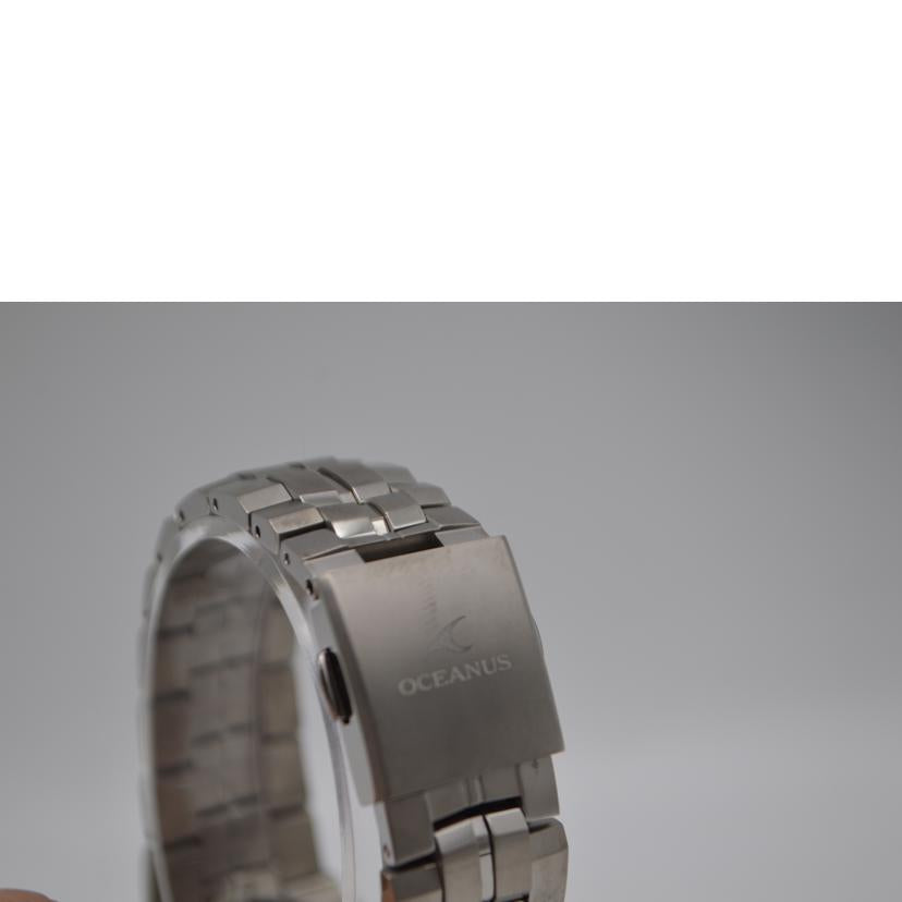 CASIO カシオ/OCEANUS　マンタ電波ソーラー／世界限定1200本/OCW-S5000MB-1AJF//001*****/ABランク/89