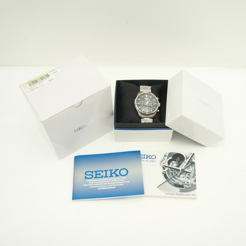 SEIKO セイコー/セイコークロノグラフ／メンズ／クオーツ/8T63-00C0//850***/Sランク/06