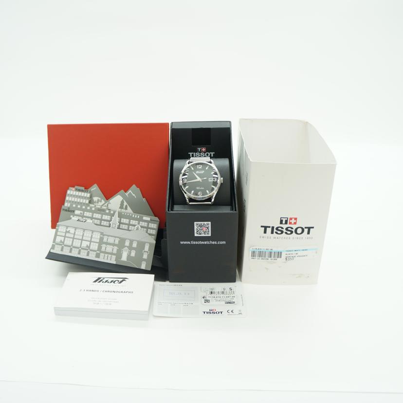 TISSOT ティソ/ヘリテージ・ヴィソデイト／メンズ／クオーツ/T118410A//XNE******/SAランク/75