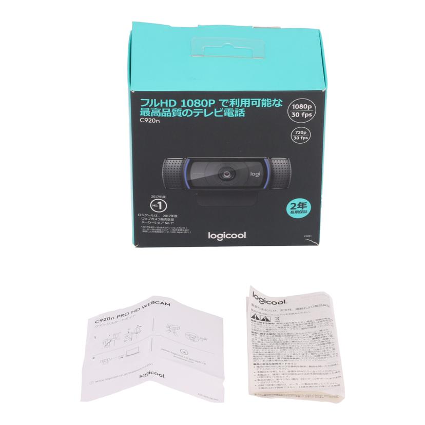 Logicool ロジクール　/HDウェブカメラ／HD　Pro　Webcam/C920n//2030LZ50YT19/Bランク/69