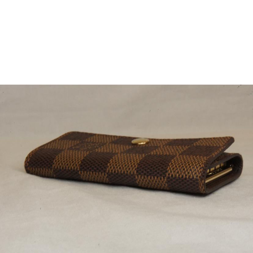 LOUIS　VUITTON ルイヴィトン/キーケースミュルティクレ4／ダミエエベヌ/N62631//TH0***/Aランク/92