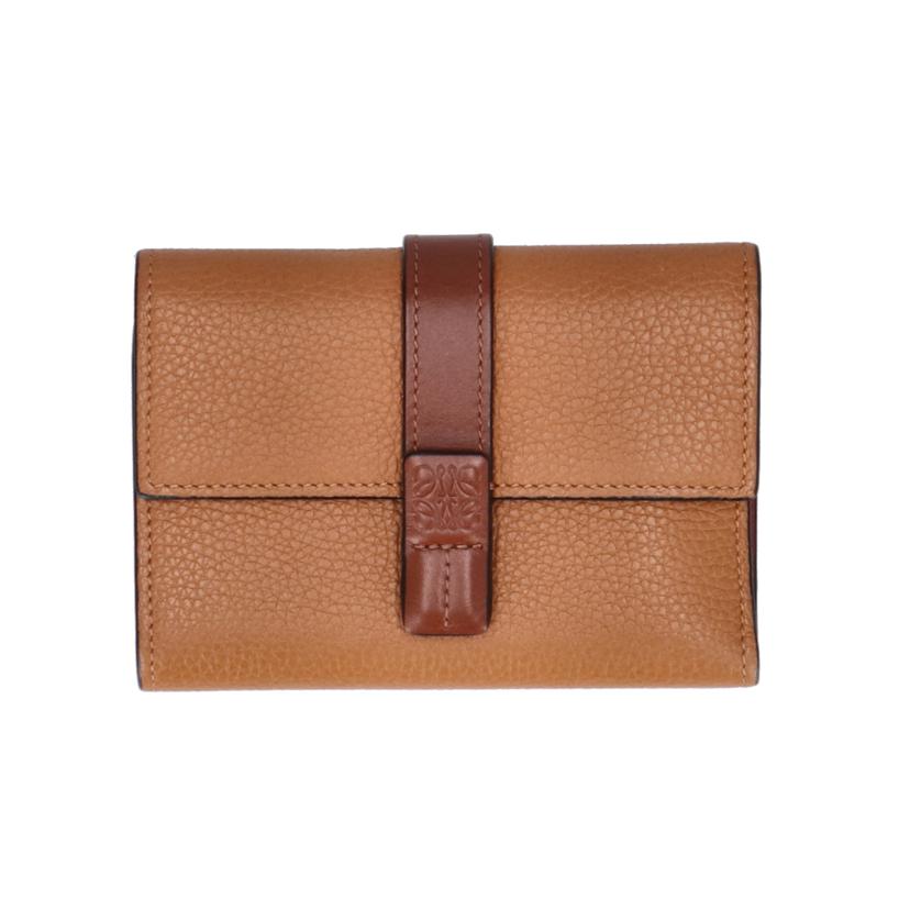 LOEWE ロエベ/三つ折りコンパクトウォレット//ABランク/19