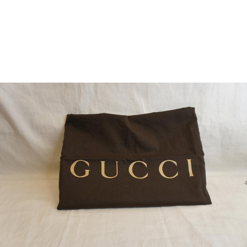 GUCCI グッチ/レザースウィングトートネイビー/354408//520***/Aランク/92