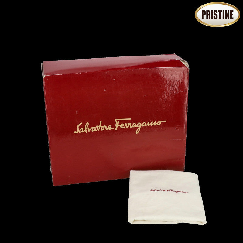 Ferragamo　 フェラガモ/ヴァラリザードエンボス2WAYハンド/AQ-21 8252//SAランク/75