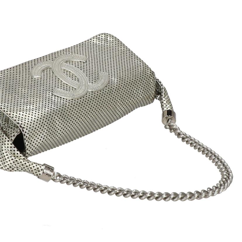 CHANEL シャネル/ココマークパンチングチェーンショルダーバッグ//120*****/ABランク/91
