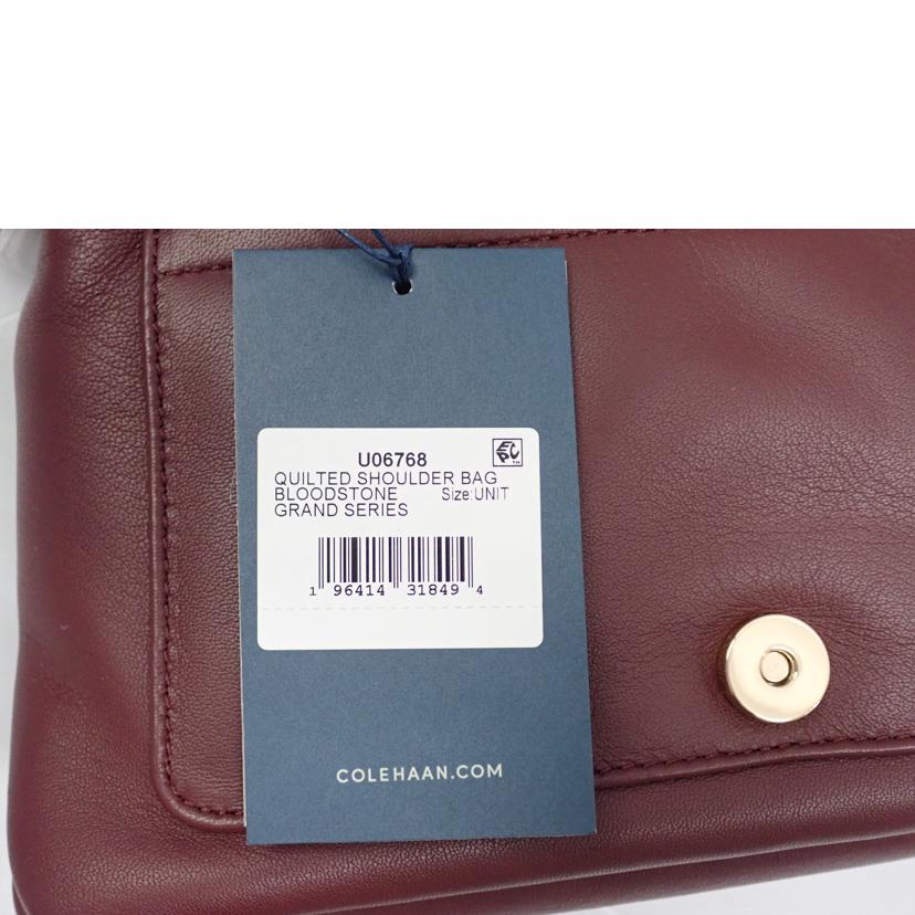COLE　HAAN  コールハーン/キルテッドショルダーバッグ/U06768//ABランク/62